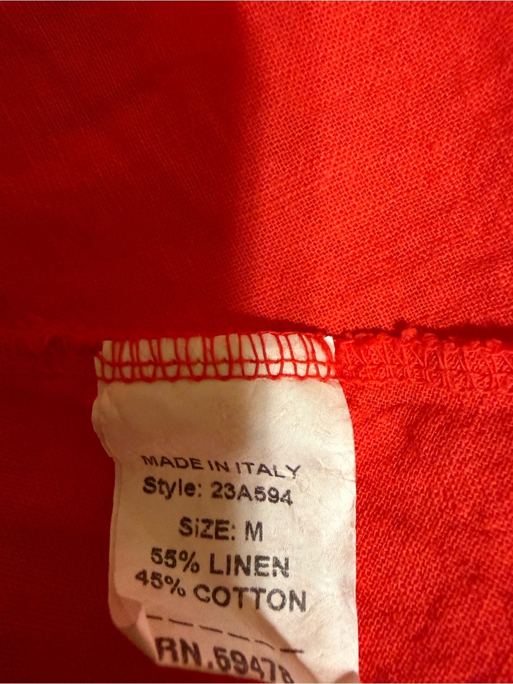 Sunset Red Square-Neck Maxi Dress with Wide Straps - Picture 6 of 6